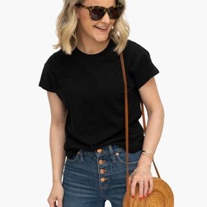 NEW Z Supply Modern Knit Tee in Black